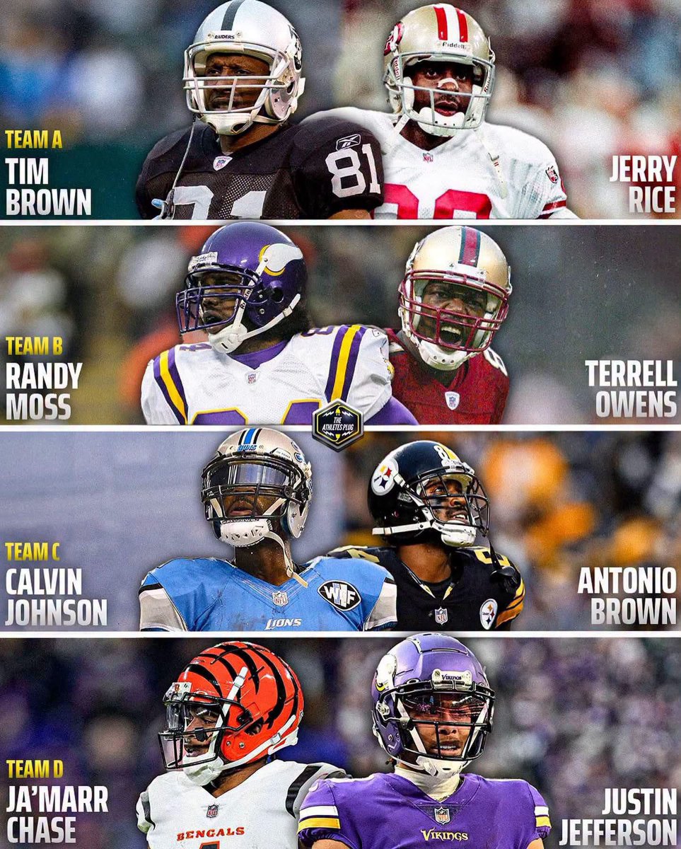_iamlougotti's tweet photo. Which WR duo are you picking?? https://t.co/3Ps9kTfAdl