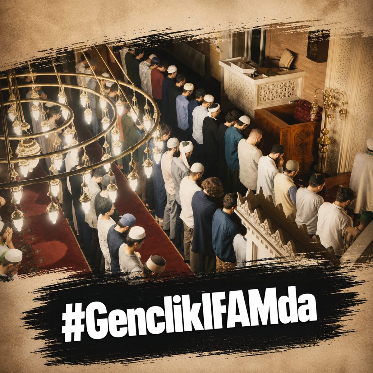 AbdullahFerid's tweet photo. Ümmetin yeniden dirilmesi için, Kuranı Kerimin nasıl günümüze hitab ettiğini ve kıyamete kadarda hitab edeceğini , Sünneti Seniyyenin hüccet olduğunu bunlar olmadan ümmet yeniden ayağa kalkamayacağını öğrenmek için#GenclikIFAMda https://t.co/s1FooYj4nI