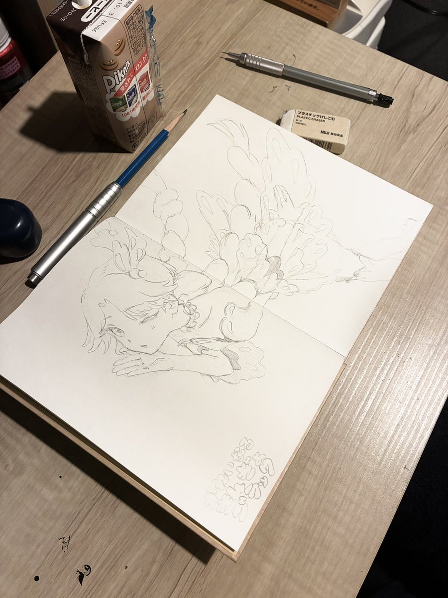 kira_hapinyan's tweet photo. 描きたい欲が収まったので、また沈黙。
さらばー。 https://t.co/qx0cDostB2