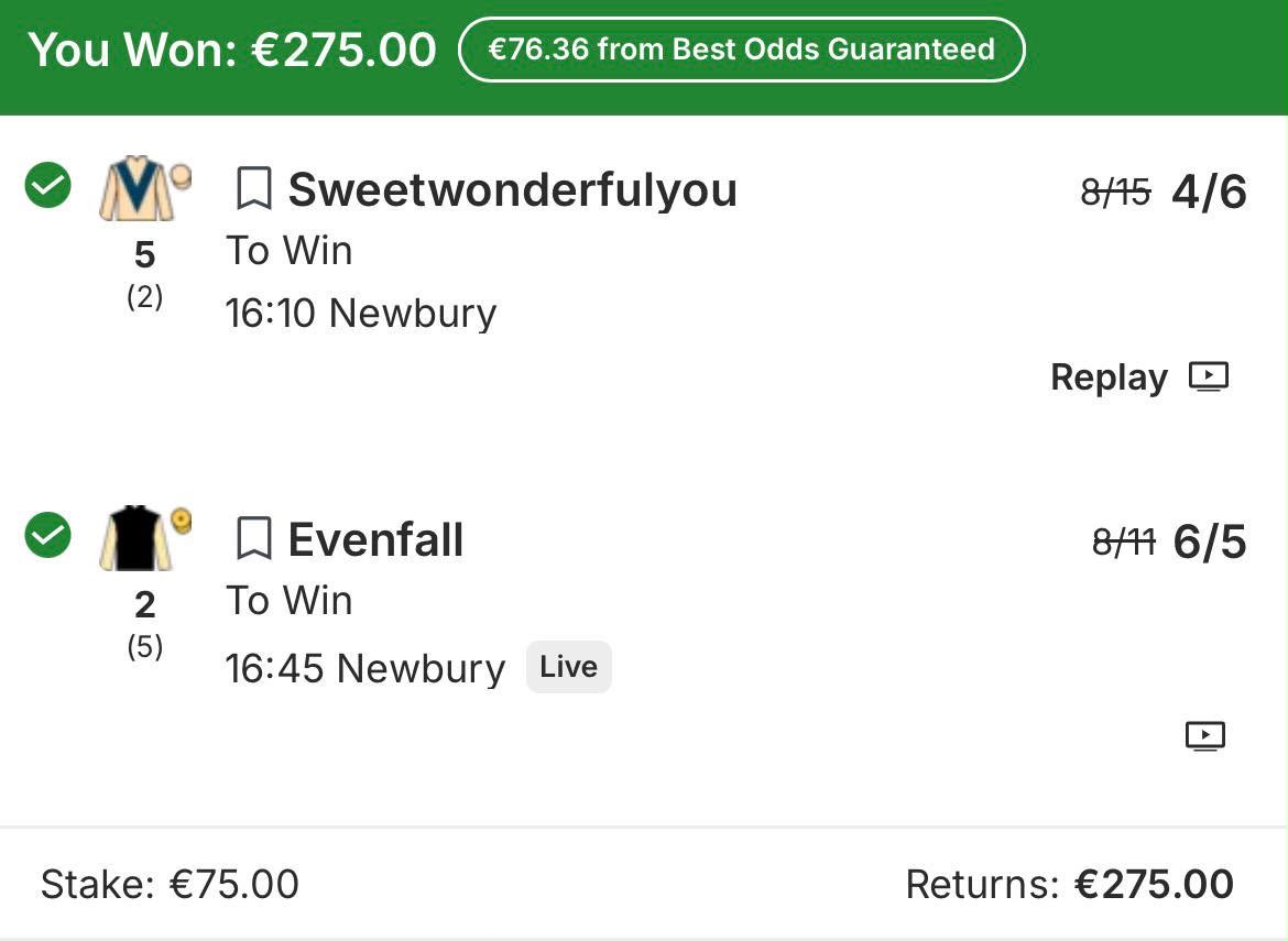 Stableinfo_'s tweet photo. Lovely DOUBLE and MAX BET landed today in the VIP 💥 

Massive one lined up tomorrow everyone 👀 

https://t.co/LuK4p0gMEV https://t.co/sKK0hx8A25