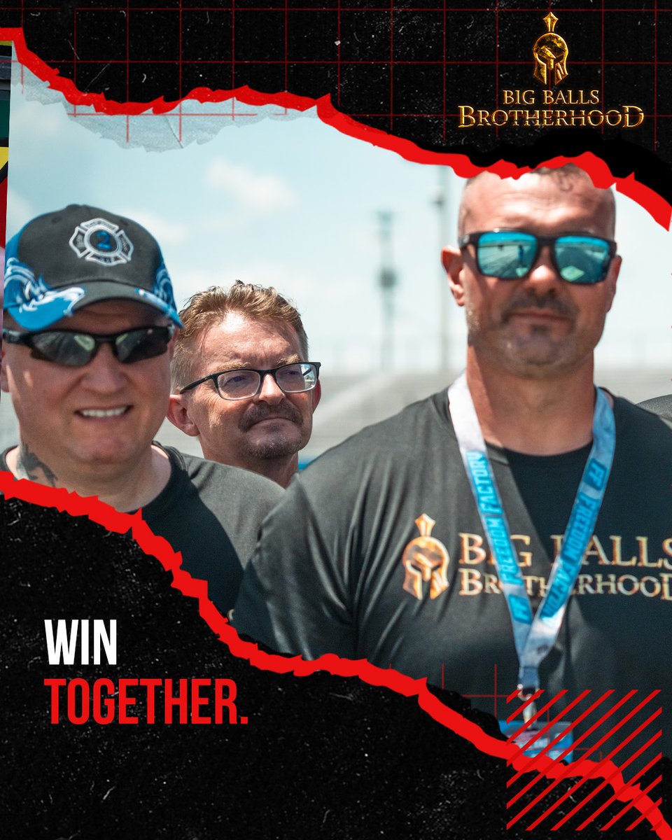 bigballsbros's tweet photo. No man builds something great alone.

When you're surrounded by men who challenge you, hold you accountable, and refuse to let you settle, you grow faster than you ever could on your own.

If you're ready to level up in business, health, relationships, and life, stop trying to do it by yourself.

Join the brotherhood. Win together.

#BigBallsBrotherhood #Leadership #Accountability