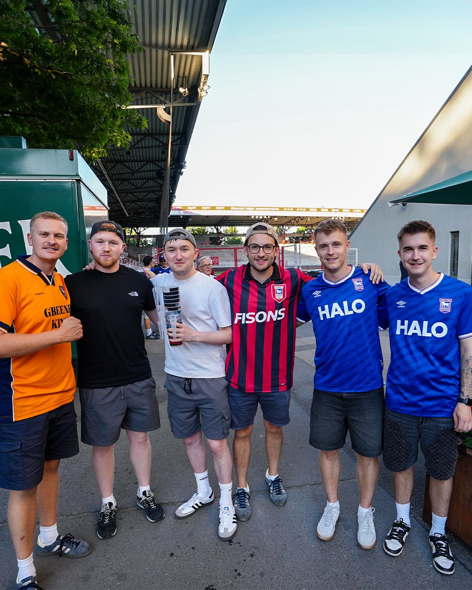 IpswichTown's tweet photo. Thank you for having us, @fcunion! 💙 https://t.co/WW1lURRUzb