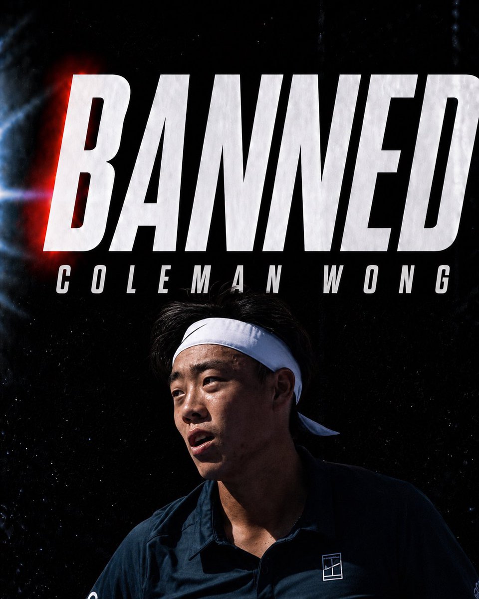 scottiesniffen's tweet photo. Coleman Wong banned ❌ https://t.co/javNqEtJWg