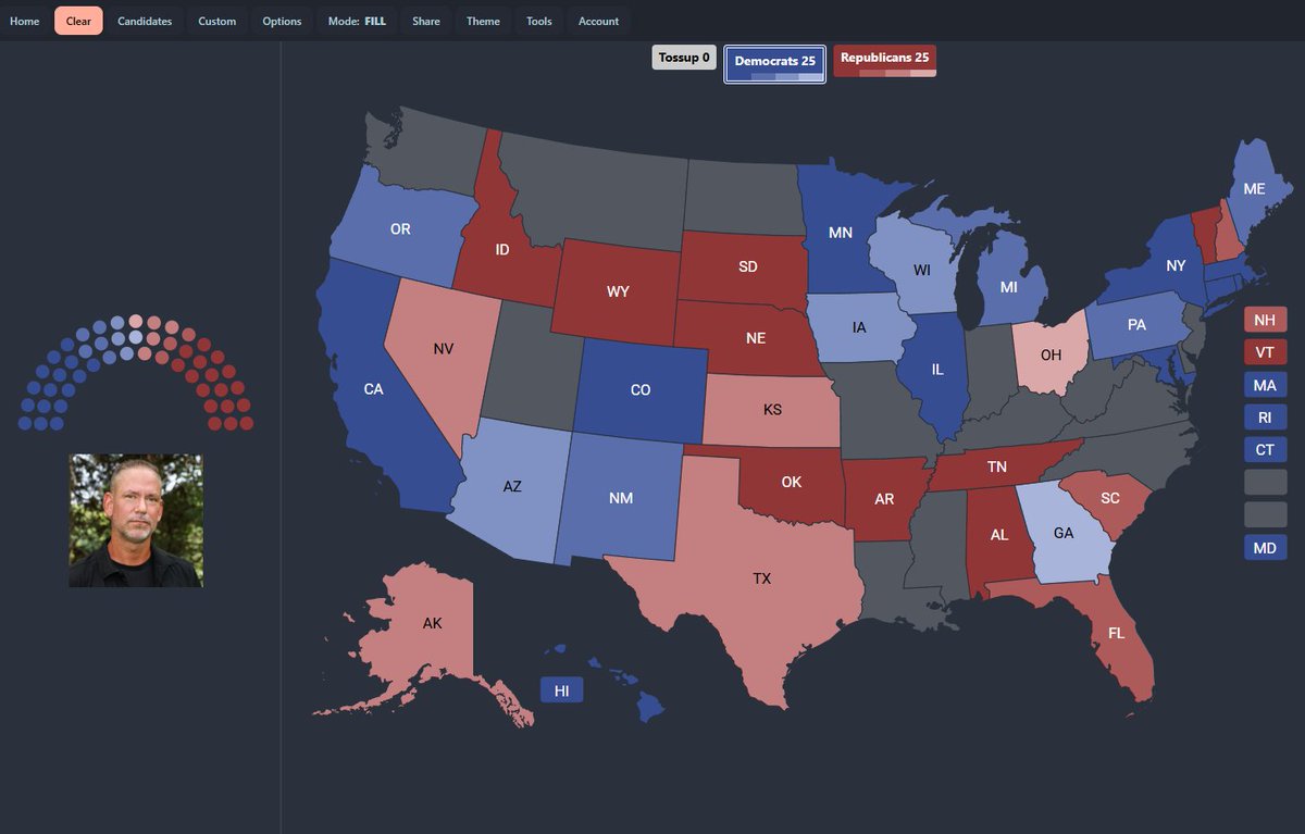 Nebraskademsoc's tweet photo. August Midterm Predictions:
House: 230D-205R
Senate: 50R-50D
Governors: 25R-25D
Generic Ballot: D+7% https://t.co/yrMhq7JdOv