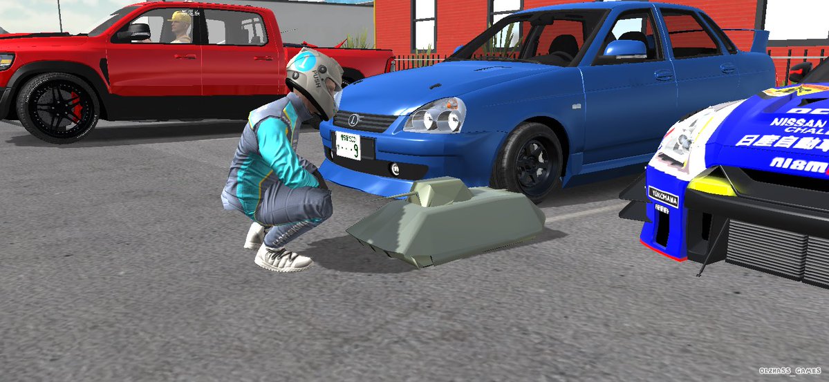Kakusandake's tweet photo. #Carparkingmultiplayer 
 どう見てもラジコンいじってる人 https://t.co/TjQCpJ62zt