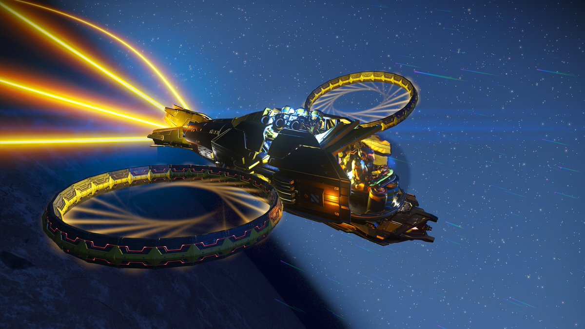 FURlOUSFURBY's tweet photo. Presenting my latest build
 "THE RINGS OF EOS" 
#NMS #Hellogames https://t.co/pJYiPt841U