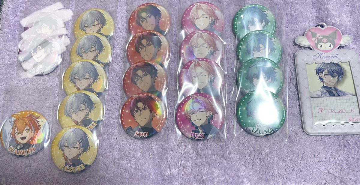 _Ua_kU__N's tweet photo. 《交換》FouRTe Project フォルテ プロジェクト ALL IN トレカ ランダム グッズ

《譲》
缶バッジ 🩷❤️🧡💛💚
チェキ ❤️💛

《求》💙絵柄問わず

郵送での交換したいです
FF外からもお気軽にお声がけください https://t.co/NumDLewo0b