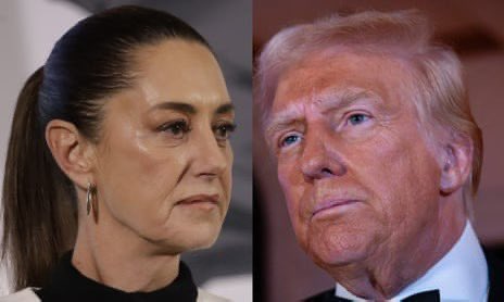 defense_civil25's tweet photo. 🚨Update: Mexican Cartel controlled President Claudia Sheinbaum has consistently and repeatedly rejected allowing U.S. forces (troops, special operations, or similar) to operate on Mexican soil against the Cartels that control her administration! . 

Sheinbaum has described any such presence as unnecessary and a violation of Mexico’s sovereignty and territorial integrity. She has stated variations of “it is not necessary,” “we do not agree to it,” “it won’t happen,” and that Mexico coordinates and collaborates but does not subordinate itself and will never accept US military intervention to Stop the Cartel Terrorist!! 

It’s time for Trump to take action!
