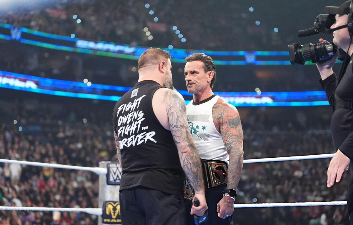 ClobberOClock's tweet photo. You survived seventeen months away from this place. You came back, you looked around, you saw me standing here with the championship, and apparently your first thought was, “Wow, that guy still really pisses me off.”

Good.

Some things never change. https://t.co/fMeyvvU9Ma