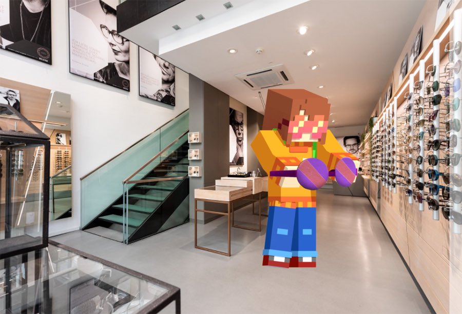 WhereIsSquiddo_'s tweet photo. Today, Squiddo is looking for new glasses at an eyewear store! https://t.co/rIiKqGa7qO