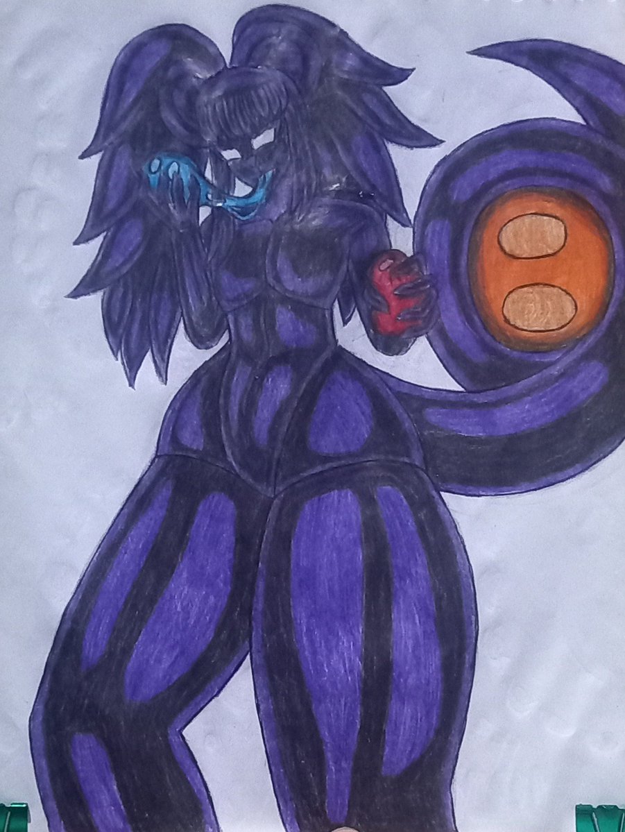 Lesley_Femboy's tweet photo. Fiz um redesign na versão de gosma do Lesley. Agora ele tem um rosto de verdade https://t.co/G8FZoKmnNx