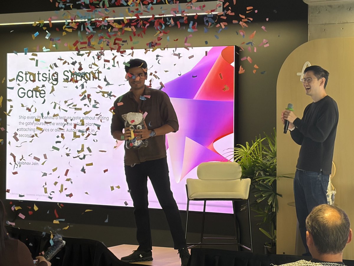 spenserskates's tweet photo. Just wrapped up Amplitude's summer 2026 Hackathon

Thank you to @asana and @ashu_savani for being our customer judges

Some of the highlights below https://t.co/2uQQwCZIru