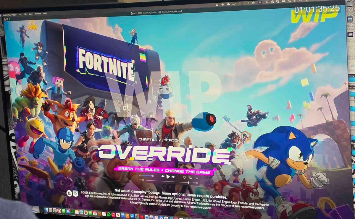 SamLeakss's tweet photo. BIG RUMOR: CHAPTER 7 SEASON 4 MAY HAVE BEEN LEAKED 😭

Image might be fake, but it COULD be real for the following reasons in the comments: https://t.co/HRKiNbSOHx