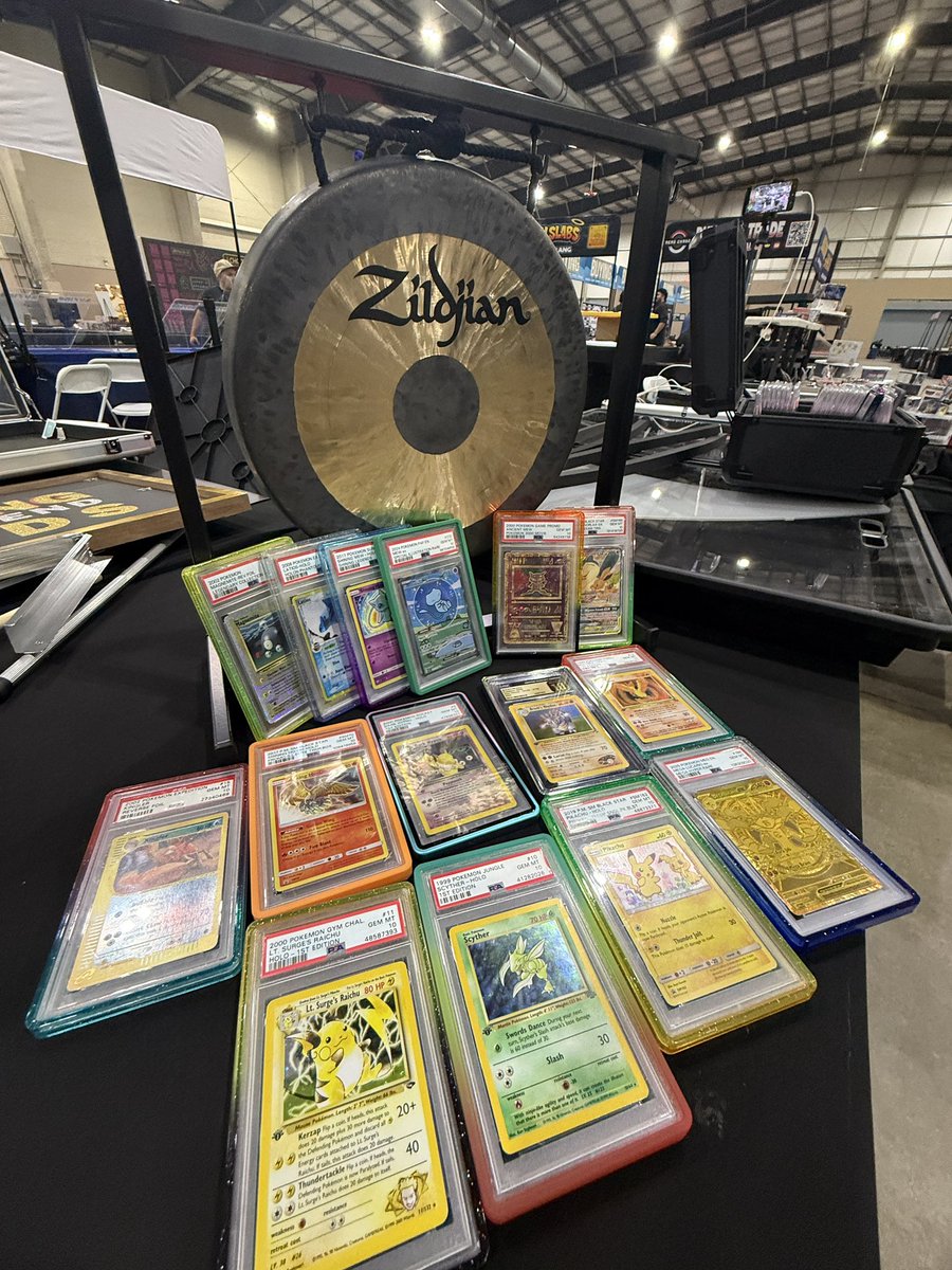 NickWhiteReal's tweet photo. Setting up for my first time vending Pokemon cards at Collect-A-Con tomorrow. If you're here, stop by my booth and say what's up! https://t.co/sQrhTyDc6n
