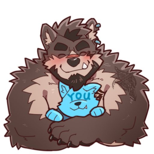 Ravenhsky's tweet photo. @OfficeWolfie Big hugs ✨ https://t.co/zcivk0fe7u