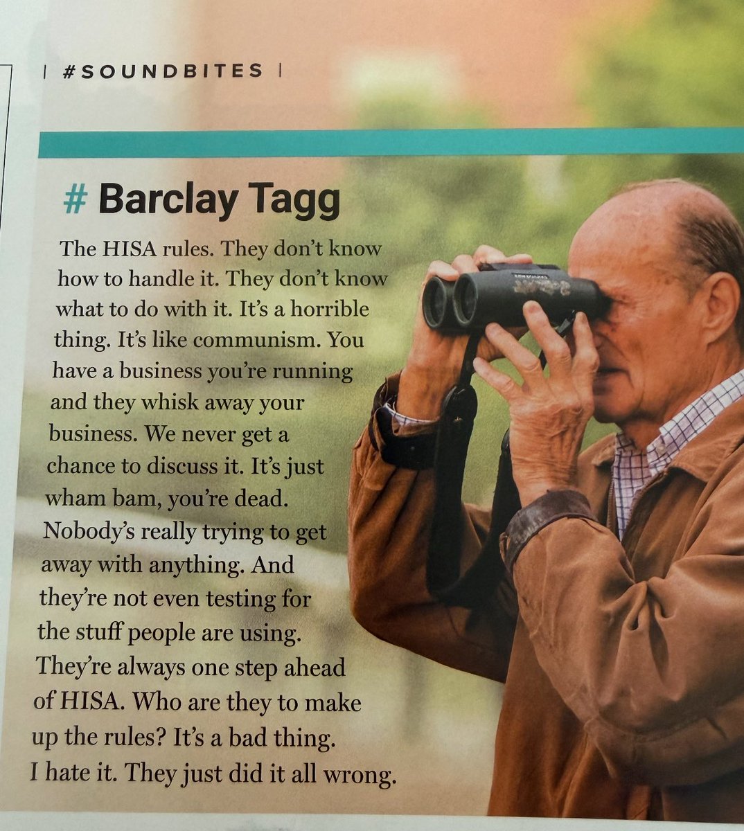 jenine_sahadi's tweet photo. Oh snap…Barclay Tagg dropping truth 💣 💣much respect Sir 🫡 now that’s a sound bite 🔥🔥 @hisa_us https://t.co/F6k0sHPfX6