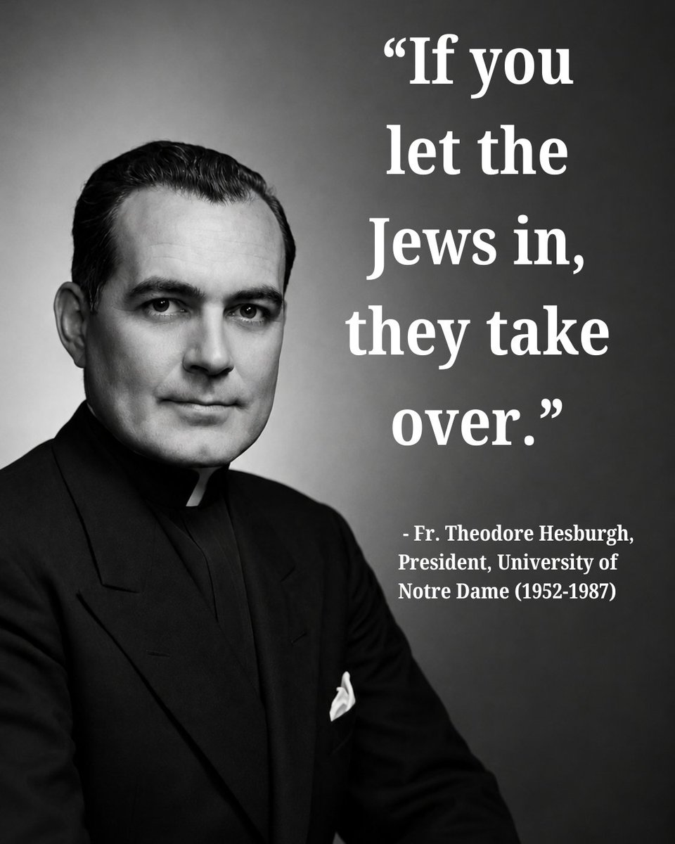 CathsAgainstJws's tweet photo. Stop letting Jews into our institutions https://t.co/zcRoUXRv4b