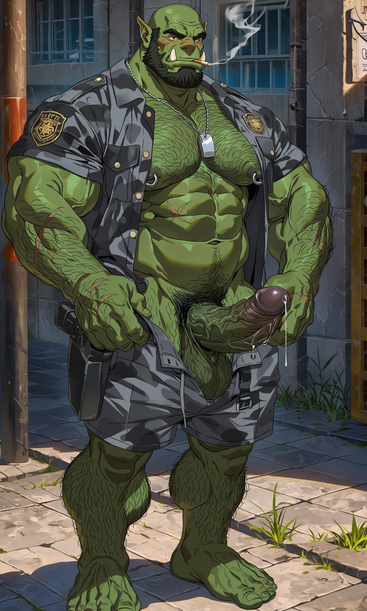 Zk300_AI's tweet photo. #aiart #orc https://t.co/YYrQea3ST8