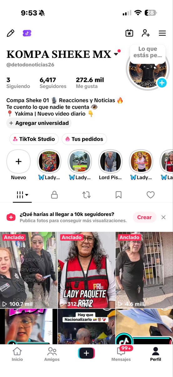 ElCompaSheke's tweet photo. @Out0fContextMex En TikTok🫡🔥 https://t.co/h2TGaeuwxF