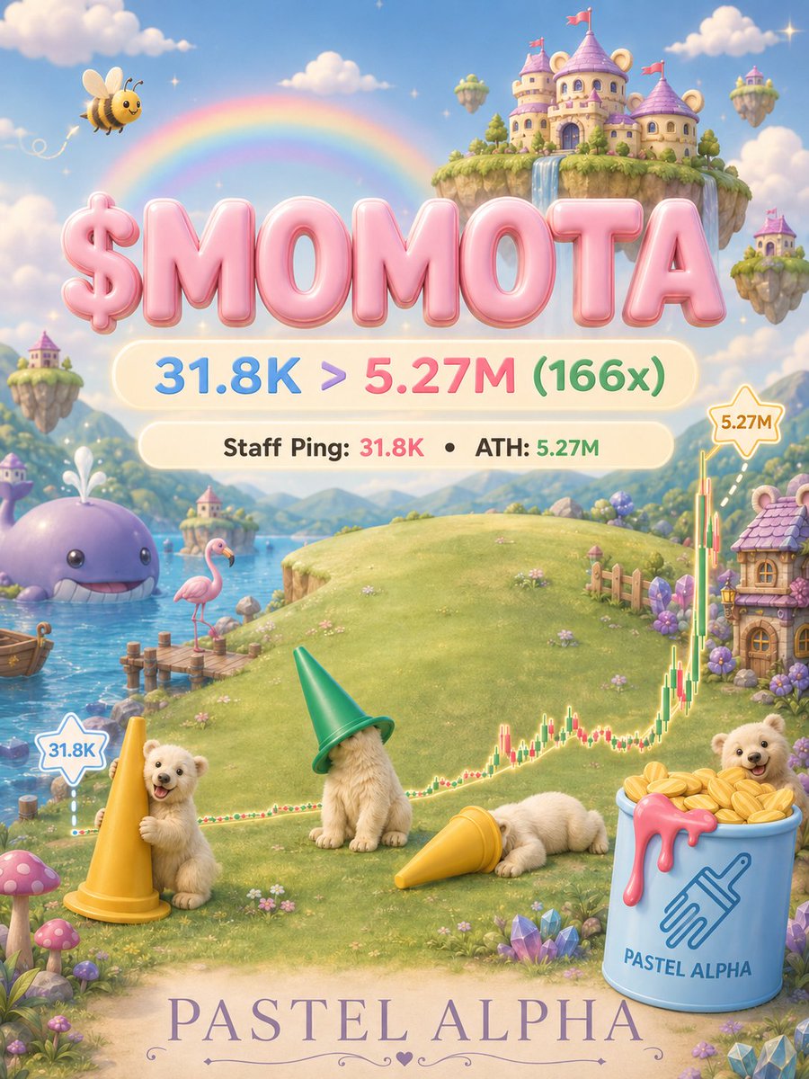 PastelAlpha's tweet photo. 166x call with thesis ‼️

beep (@meowfnf) with the insane call at 31k, 63k, &amp; 88k.

solana:CrJPSvj625TnPdWS42aG5ybMcHeFvnNqq5AExVespump 31K > 5M (166x)

Engage for a free trial or sign up below 👇 https://t.co/PReAaySxUZ
