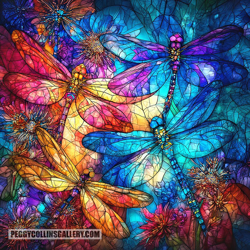 pegcollins's tweet photo. Working on dragonfly images for a new fabric collection, have a good one!
#ColorfulArt #VibrantArt https://t.co/K373ga2ukp