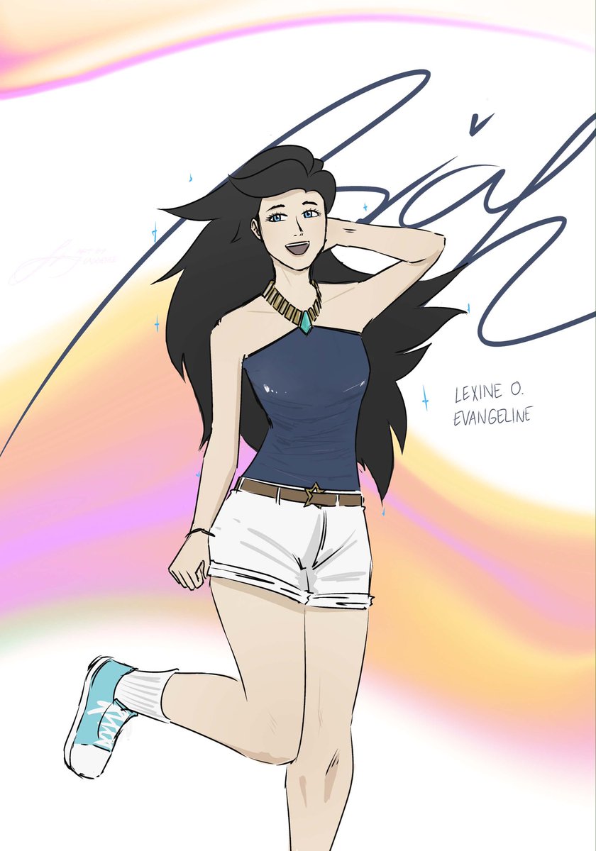 laggehee's tweet photo. lexine evangeline
#procreate #oc #original_character https://t.co/e4n3xBrga0