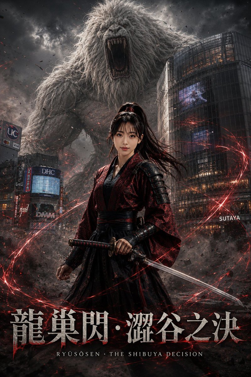 Its_nialim's tweet photo. 𝑹𝒀Ū𝑺Ō𝑺𝑬𝑵 · 𝑻𝑯𝑬 𝑺𝑯𝑰𝑩𝑼𝒀𝑨 𝑫𝑬𝑪𝑰𝑺𝑰𝑶𝑵 ⚔️🔴

A 15-second samurai action sequence set in Shibuya.

Created with Seedance 2.0 in https://t.co/d6WI3PQoSE, powered by @wavespeed_ai @HiWscreator

#WaveSpeedAI #WaveSpeedCPP #AIFilm #Samurai https://t.co/s3wtv8plLm