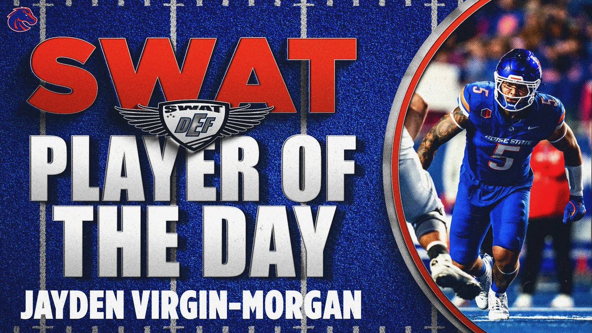 CoachCollins46's tweet photo. The veteran @jayden_virgin was bringing the THUMP-THUMP and the young Jedi @RomeoCarter08 was Ripping & Whipping in Practice #7๏ธโฃ They're the SWAT Players of the Day!! #SWATOnTheReady #BuiltDifferent https://t.co/OqrWedrR3V