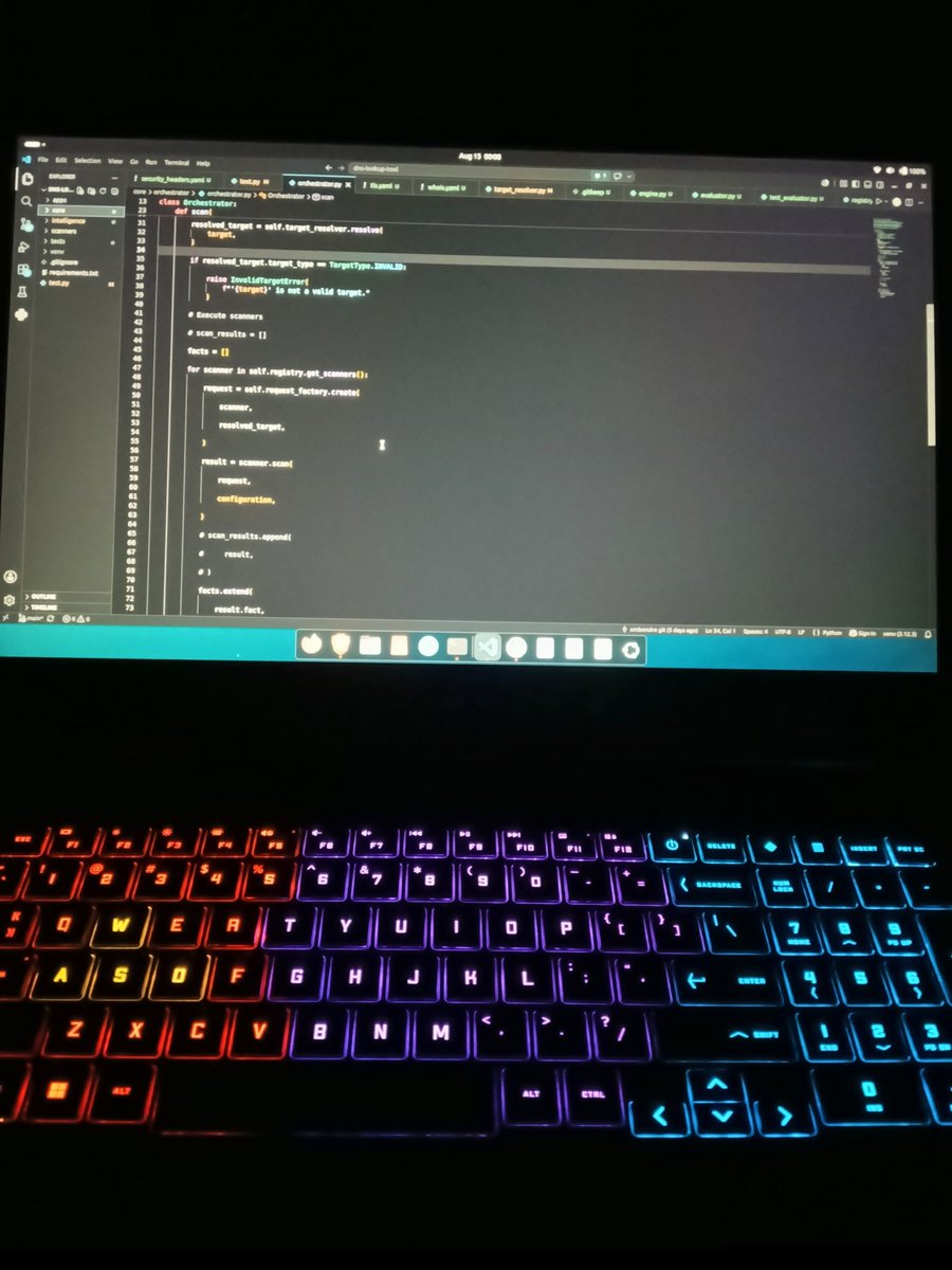 OmBendre's tweet photo. Everything works perfectly on first attempt
Me staring at VS Code:
“Okay now where’s the bug?” 👀 https://t.co/RPU66aQLrT