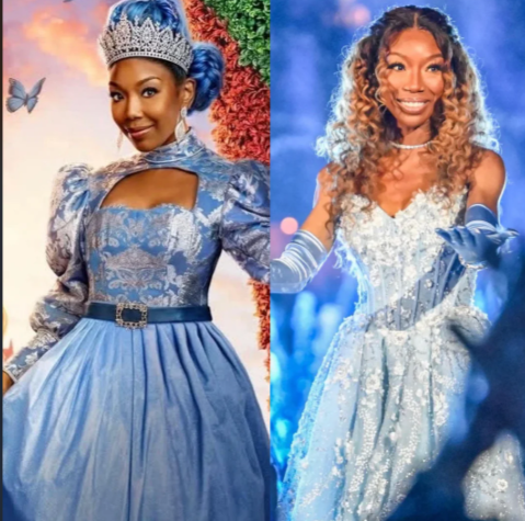 Terrell8799's tweet photo. Brandy looked so Cinderella last night! That's literally how she should've looked in Descendants😭 https://t.co/A377IaUvq8