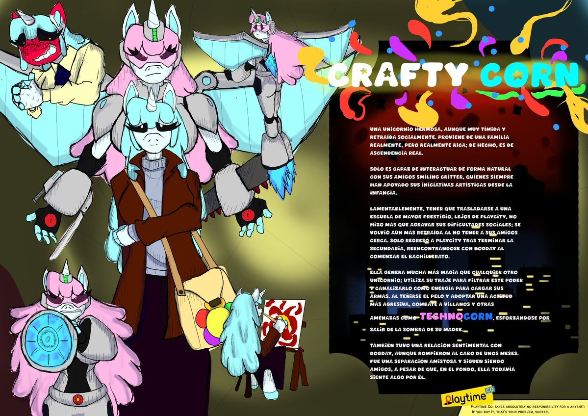 ArthurFoxygame1's tweet photo. (spanish version)(2/3) Aquí están las chicas Critters de #SmilingCrittersUrbanHero. Pronto publicaré la parte 3 en inglés y español.

Si le interesa, encontrará más información en el perfil.

#craftycorn #bobbybearhug #hoppyhopscotch #pickypiggy #smilingcritters #poppyplaytime https://t.co/aHjhDGw5E6
