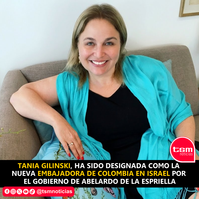 tsmnoticias's tweet photo. #EsNoticia 📌 
Tania Gilinski Bacal, ha sido designada como la nueva embajadora de #Colombia en #Israel por el gobierno de Abelardo de la Espriella 

Es hermana del reconocido banquero Jaime Gilinski e hija de Isaac Gilinski Sragowicz, quien ocupó exactamente este mismo cargo diplomático entre los años 2010 y 2013.

El objetivo prioritario de este movimiento es estrechar los lazos diplomáticos y geopolíticos con socios estratégicos, posicionando a Israel como uno de sus aliados fundamentales.

Este nombramiento coincide con la declaración de insubsistencia de los embajadores colombianos en Suecia, Haití, Paraguay, Turquía y Trinidad y Tobago, marcando un rediseño de la agenda exterior de Colombia.

Tania Gilinski y Gabriel Gilinski (dueño de la Revista Semana, El País de #Cali y El Heraldo de #Barranquilla) son tía y sobrino, miembros de la Familia Gilinski, una de las dinastías empresariales y financieras más poderosas y ricas de Colombia.