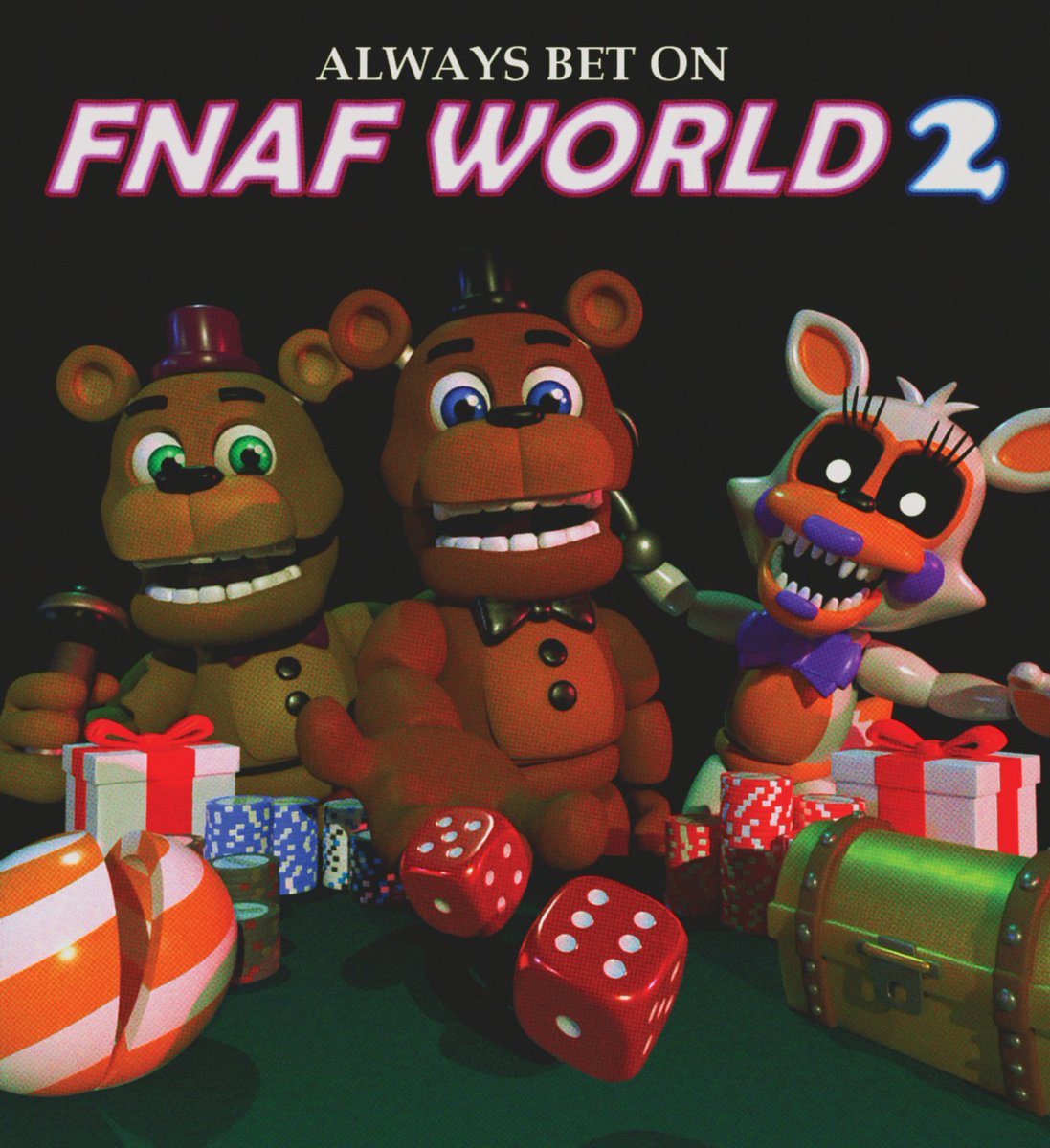 isitnightyet's tweet photo. @dawkosgames just here for the hype of fnafworld 2 https://t.co/IC4ogwsK8Z
