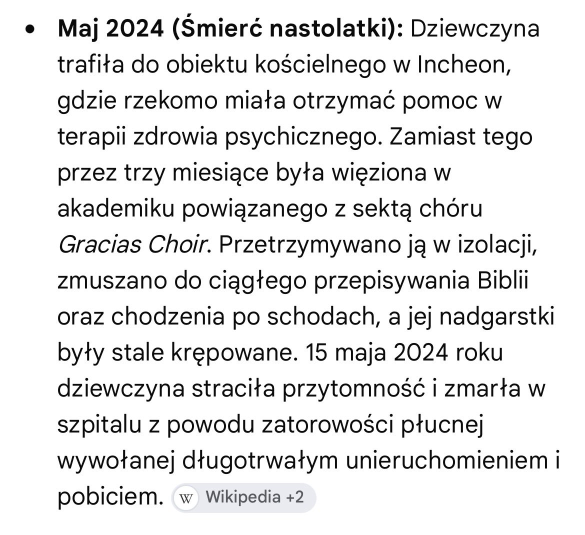 arashimoya's tweet photo. wydarzenie nazywa się T*ste of Korea
sekta słynie z antynomizmu - do zbawienia wystarczy ci to że wierzysz i nie musisz przestrzegać prawa. Ich rekrutacja wygląda tak że I*F obiecują wyjazd do np Korei do pracy a kończysz na wykładach biblijnych https://t.co/eEVrPSt9Ko