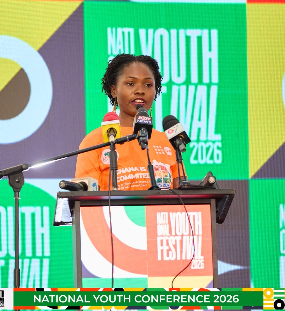 DManortey's tweet photo. I had the honor of representing @AfriYANGH &amp; youth voices at the just ended National Youth Conference convened by the @nyaofficialgh. 

In my remarks, I called on gov’t to collaborate with youth to  advance development priorities in Ghana…
#IYD26

1/3 https://t.co/dvamA4SK7O