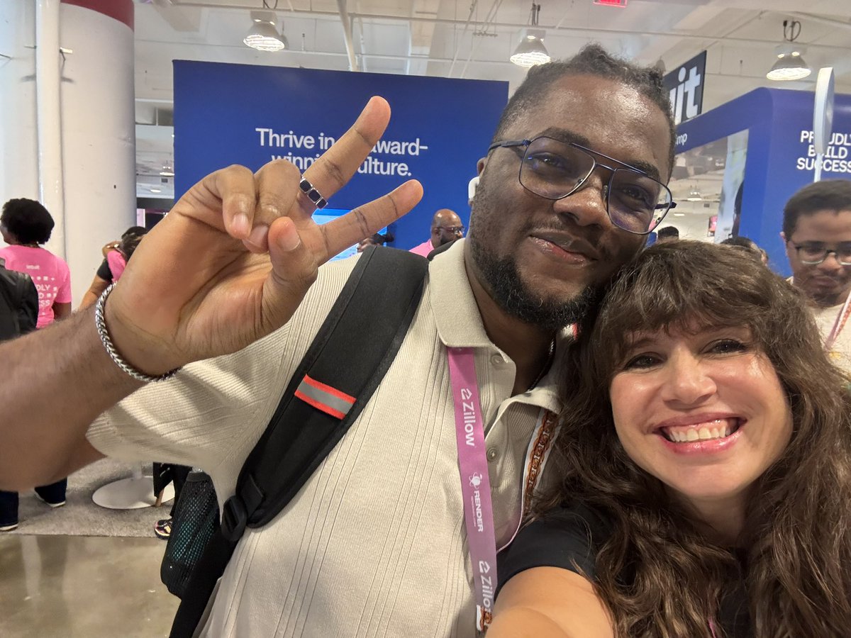 RoxanaCodes's tweet photo. Finally meeting @cindymn_codes after our coffee chat months ago was the best!
I can’t wait to troll @nerajno at his CYC talk next month!
and speaking of talks - if you haven’t seen @Ace_KYD in action what are you waiting for!
@RenderATL #renderATL https://t.co/rup1Jdzu3G