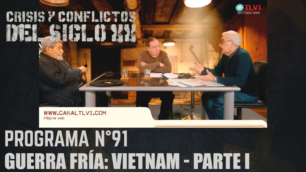 CanalTLV1's tweet photo. Crisis y conflictos del siglo XX N°91 - GUERRA FRÍA: VIETNAM - PARTE I
Completo: https://t.co/rI1THAgPlv https://t.co/S2s6zmpw2e