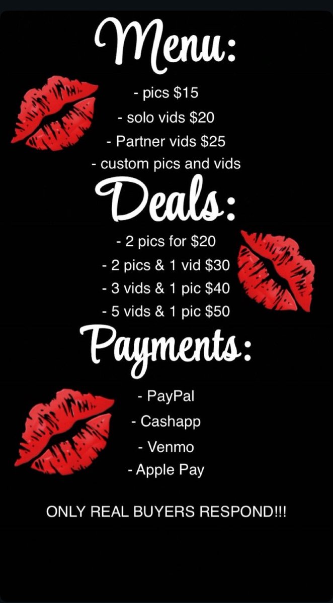 lilith31723's tweet photo. New deals every week💵 ONLY SERIOUS BUYERS💯 https://t.co/Ofn4Q4BY3e
