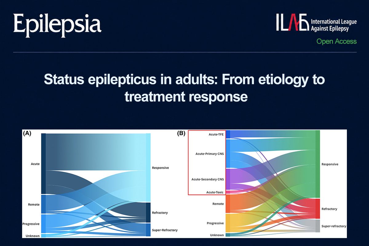 EpilepsiaJourn's tweet photo. Patients with SE showed different responsiveness to medications according to the underlying etiology.
https://t.co/a3N1VnYWCz
#epilepsy #ILAE #epilepsia #acutesymptomatic #antiseizuremedications #refractory #responsive #superrefractory https://t.co/mF29ryxdor