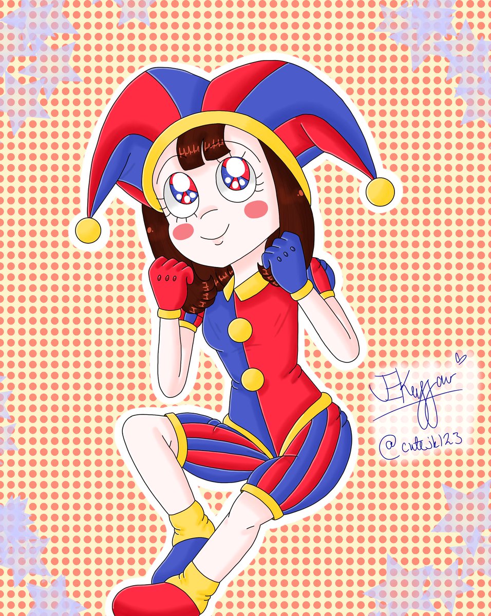 CuteJK6's tweet photo. Pomni 🎪🤡❤️ #tadc #TADCart #pomniart #myart https://t.co/boFfnhJB6v