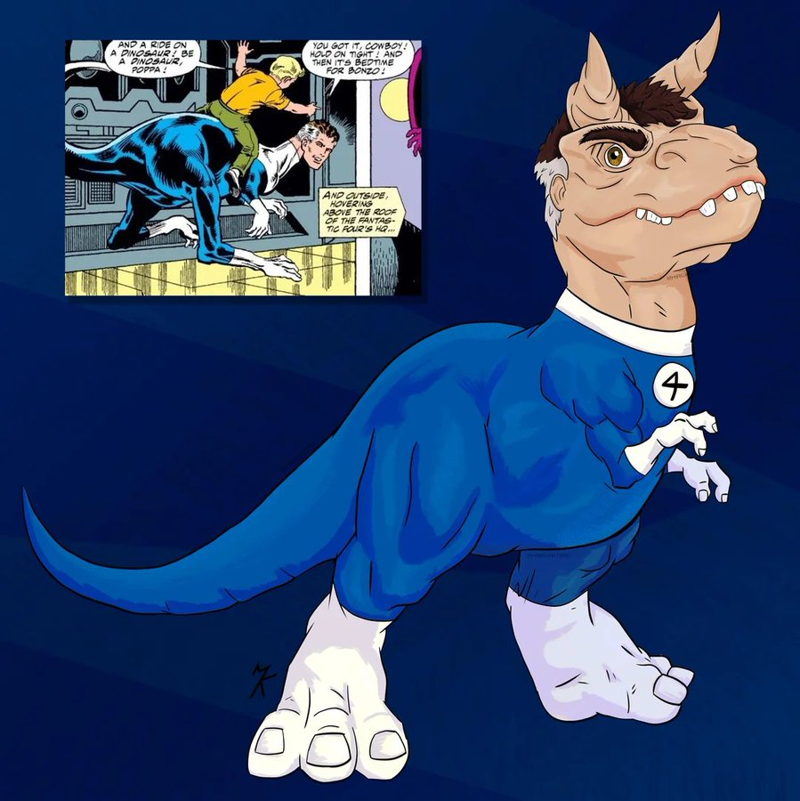 RivalsAssembled's tweet photo. This Mr Fantastic Devil Dinosaur - Skin Concept Art

Via/@Magnikore https://t.co/hFZ3hTaEML