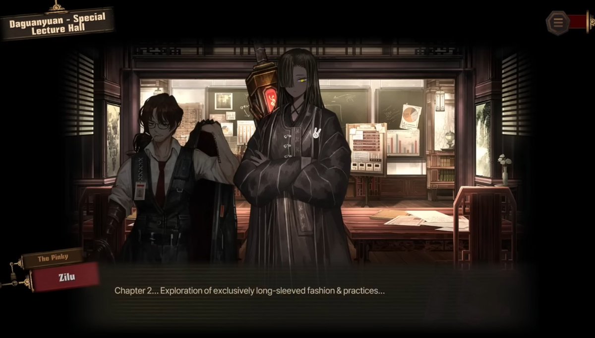 ArmyBugGregor's tweet photo. //Hey everybud I got a kinda QOTD for y'all's Muses

Remember how in Spring Cultivation the Sinners made useless lessons that showed their complexes?

What would your Muse's stupid lesson be? Qrt the answers

Bonus points if you also tell the useful/good lesson https://t.co/5SG5BiMv87