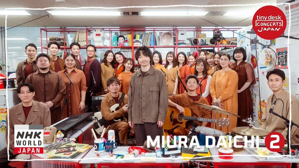 techjunkiejh's tweet photo. #MiuraDaichi [2/2] - #tinydeskconcerts JAPAN https://t.co/HLssiKevwj #music  #MoviesTvTj (video)  #Entertainment #MusicVideos #TinyDeskConcert  #Concerts   #Japan  #Asia #JPop https://t.co/vurHLhIdki