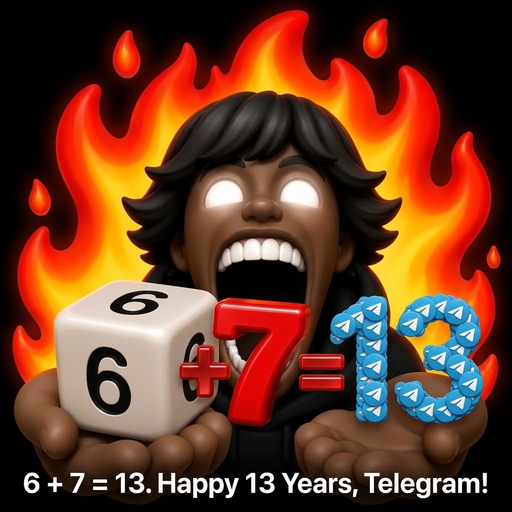 0xJeribond's tweet photo. Do you know 6 +7 =13, just a coincidence or what? 

😂 https://t.co/1RqmxORGlc