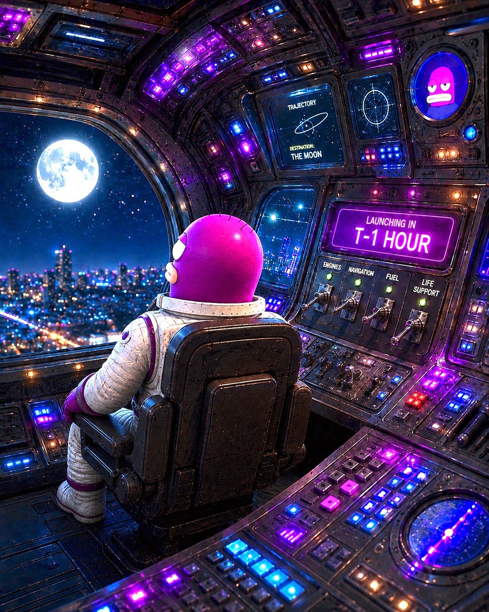 BubbaWubby's tweet photo. 🚨 LAST HOUR BEFORE LAUNCH 🚨

This is it. 🛸💜

💰 Buy  
🎁 Airdrop  
🔥 Burn  
🔒 Lock supply  
⚡ Pay the DEX  
🚀 Keep building  
♾️ Keep pushing

And we’re not stopping at launch.

🎙️ X Space immediately after launch!

Got questions? Ask anything you have and come talk with us. We’ll be there to talk Wubby, the vision, the launch, and what comes next.

1 HOUR. LET’S SEND WUBBY 🚀