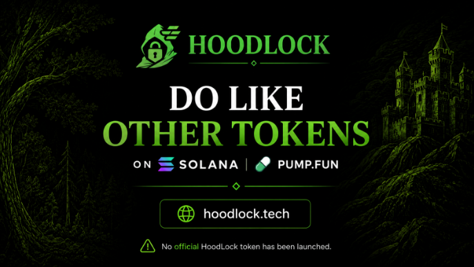 HoodIock's tweet photo. Every token launch asks for one thing:  

Trust.  

HoodLock makes that trust verifiable.  

Secure token locks built for

@Pumpfun 

🌐 https://t.co/udqrifJy2T 

No official HoodLock token has been launched. Beware of scams. https://t.co/0C6IrMVUAG