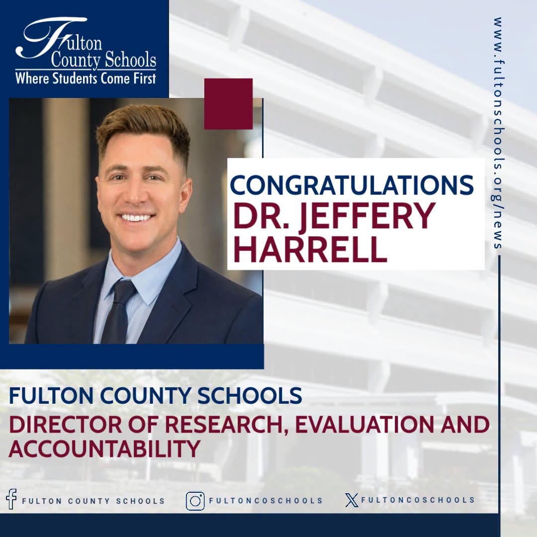 FultonCoSchools's tweet photo. Welcoming new leaders and congratulating team members stepping into new roles! #FCSnews #GrowingWithFulton
• Dr. Rochelle Hinds | Director of Leadership Development
• Dr. Jeff Harrell | Director of Research, Evaluation, & Accountability
https://t.co/kuYPXhezQA https://t.co/eNFYiji1Mr