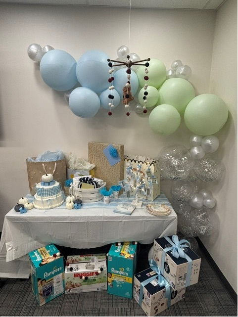 SSIOakRidge's tweet photo. Lots to celebrate at SSI! 🎉💙 We recently celebrated Katie’s 30th birthday and showered her as she prepares to welcome her baby boy!

Happy 30th, Katie, and congratulations on your growing family! We’re so excited for you! 👶🎂💙

#SSIFamily #TeamSSI https://t.co/n8dncGCV4W
