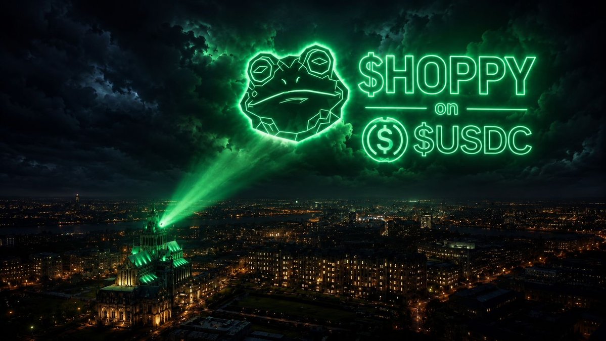 trenchesalpha00's tweet photo. $HoppyOnUSDC 🐸

The frog is awake.

While everyone is chasing yesterday’s runners, $HoppyOnUSDC is quietly building its own lane.

Early eyes always hit different 👀

CA: 4H9Q19zfBb3m83qPUqgVsw65SteSGsXwC6H4REEVpump https://t.co/8t3HwS7psy