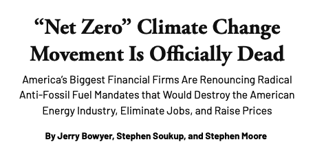 SFOF_States's tweet photo. 🚨 America’s biggest banks & asset managers, controlling over $40 TRILLION, just walked away from the radical climate alliances that demanded phasing out oil, gas & coal.

Participation in NetZero fossil-fuel initiatives has collapsed nearly 90% in just 4 years.

All 6 major U.S. banks quit the Net-Zero Banking Alliance.